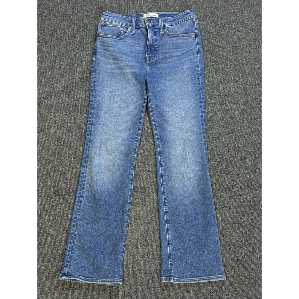 Madewell Women's Cali Demi Boot Denim Jeans Size 26 High Rise Casual